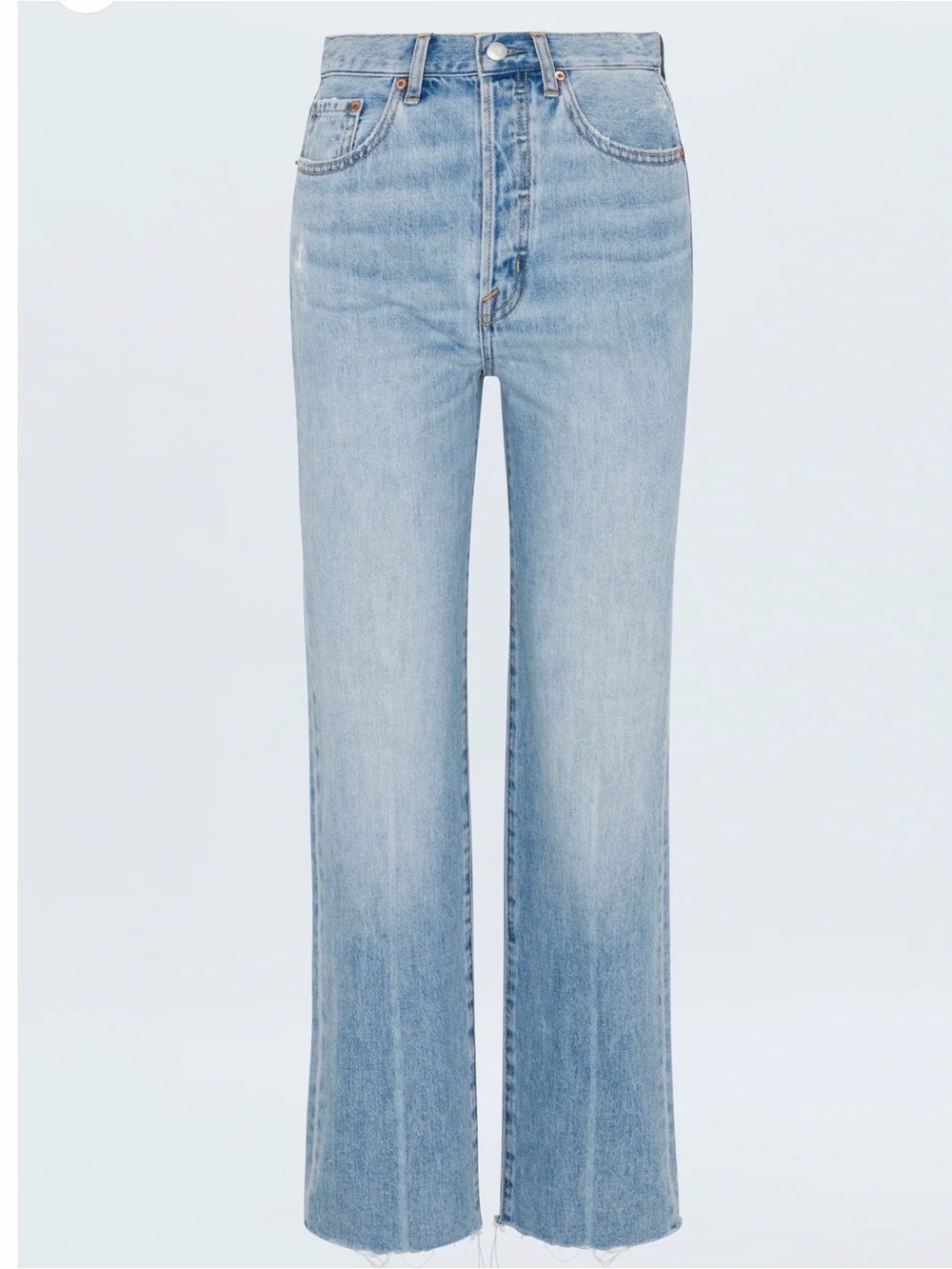 pistola Light Wash Straight Leg Women's Jeans